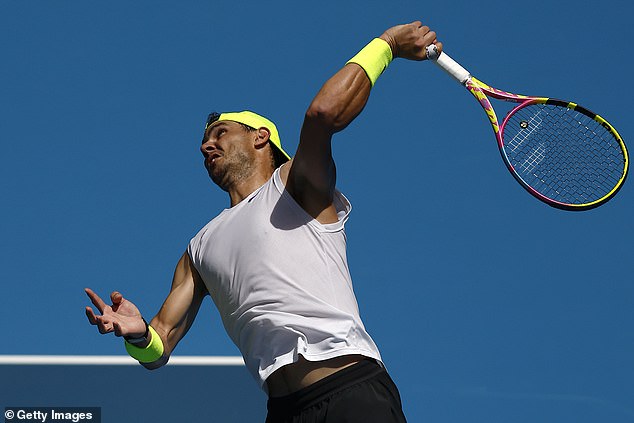 Nadal will look to extend his world record by winning his 23rd Grand Slam title when the Australian Open begins on January 16.