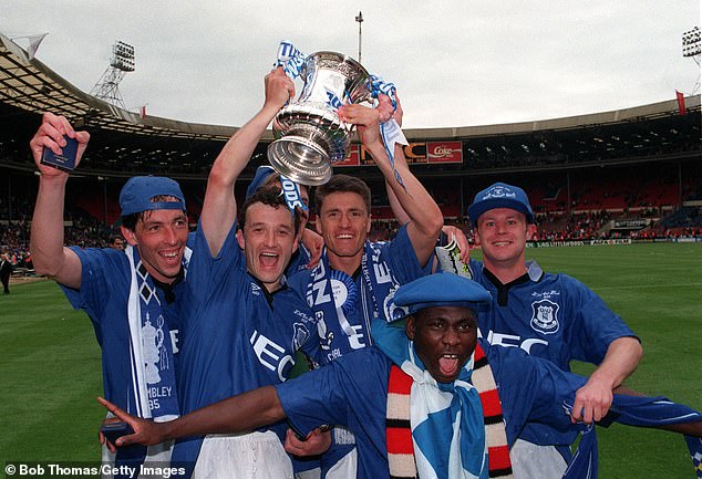 It's been almost 28 years since his goal won the FA Cup for Everton against Manchester United