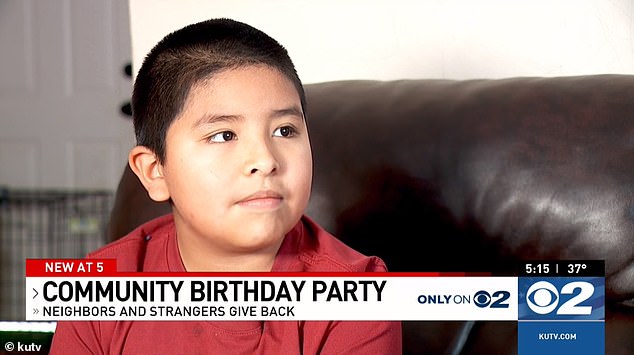 Nine-year-old Jaydenn brought the community together in a big way for her birthday.