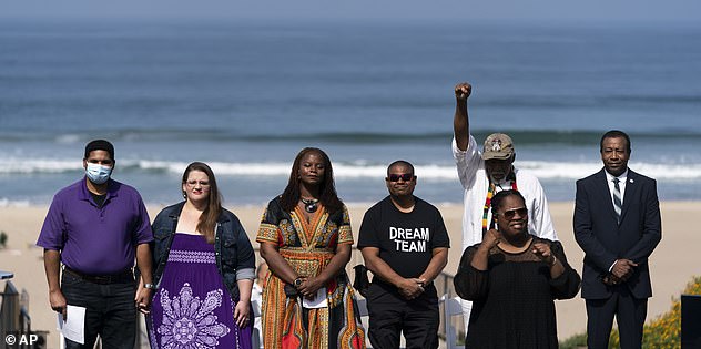 In July 2022, the Bruce family came together to celebrate the return of the deed to the land to the descendants of its rightful owners.