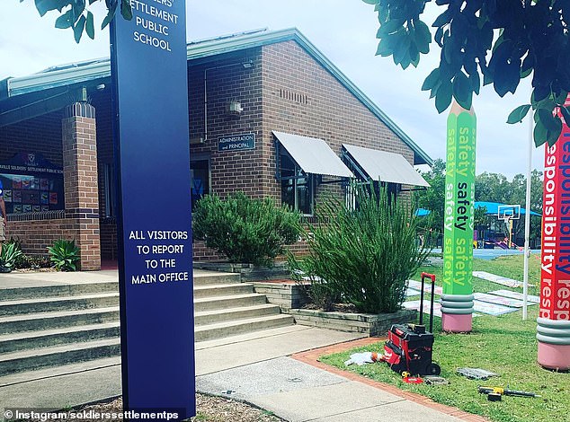 Police claim the 16-year-old boy along with another boy broke into a school on Menin Road, Matraville, around 5am on December 19 (Pictured Matraville Soldiers' Settlement Public School)