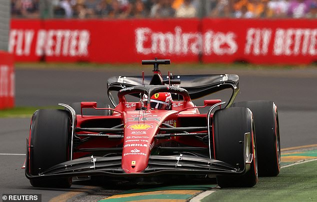 Leclerc said darker visors were not enough to fix the problem.