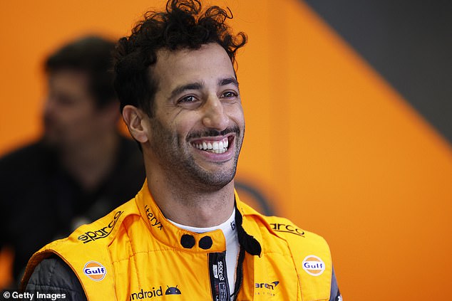 Australian Daniel Ricciardo's trademark smile disappeared when he spoke about the lack of vision during the sunset in the 2022 race, saying that 