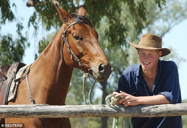 Between leaving Eton College and joining the British Army, the Duke of Sussex spent nine weeks at Tooloombilla Station as a 19-year-old in late 2003. The 40,000-acre cattle estate was owned by Annie and Noel Hill, who had been friends of his deceased.  mother diana