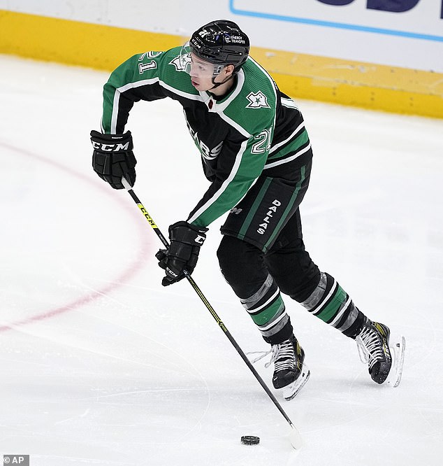 Dallas Stars phenom Jason Robertson was named to his first All-Star team this season