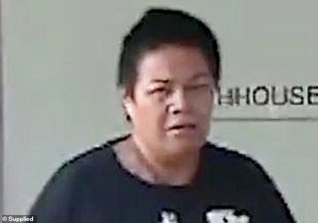 Taufua (pictured) remains at the Brisbane Women's Correctional Center in 