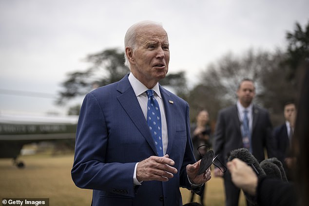 President Joe Biden told a reporter 'you know why' on Wednesday when asked why he would not attend the funeral of the late Pope Benedict on Thursday.