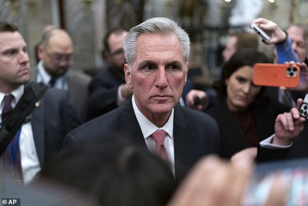 McCarthy failed to get the necessary votes from his own caucus to become Speaker of the House this week.  The House adjourned on Thursday night after another long day of voting.