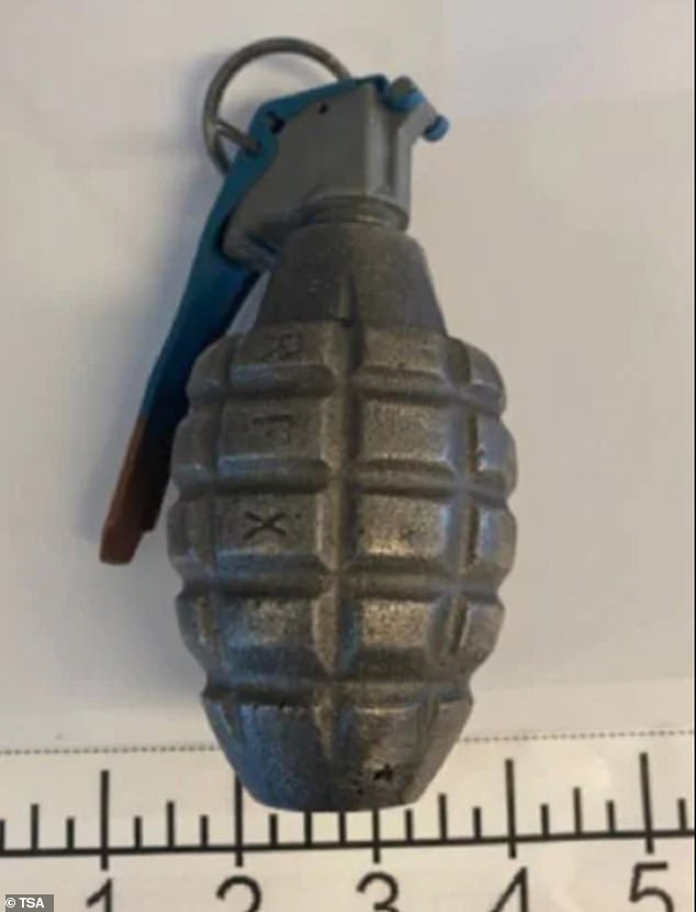 Hand grenades are commonly recovered by security agents with the latest being found on a traveler at Milwaukee Mitchell International Airport.