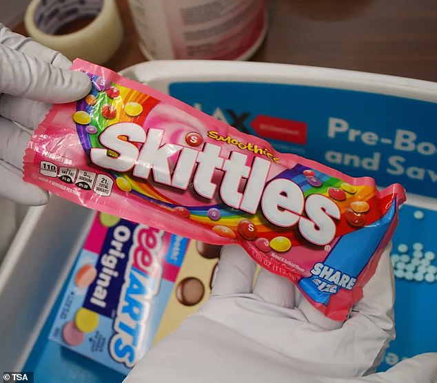 Weeks before Halloween, a traveler attempted to smuggle 12,000 suspected fentanyl pills inside candy containers, such as Skittles and SweetTarts, while at LAX.