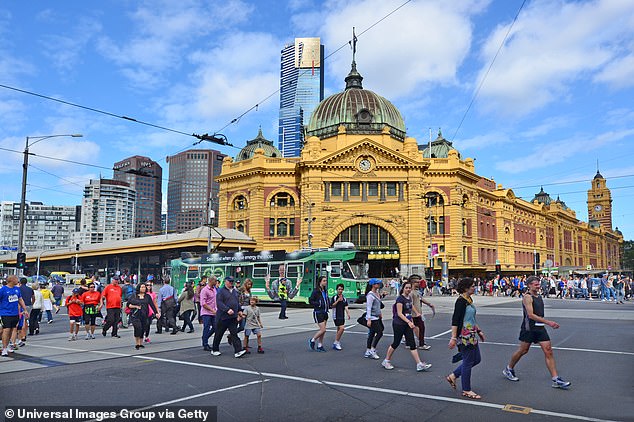 One social media user said Melbourne (pictured) had more of a European influence and therefore had superior cultural experiences and attractions to Sydney.