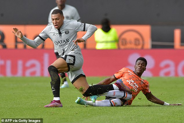 Ouattara (right) has made a big step this season and is one of the standout players in Ligue 1.