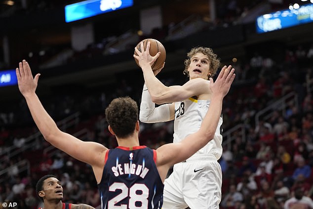 Lauri Markkanen scored a career-high 49 points to lead the Utah Jazz to a win over Houston.