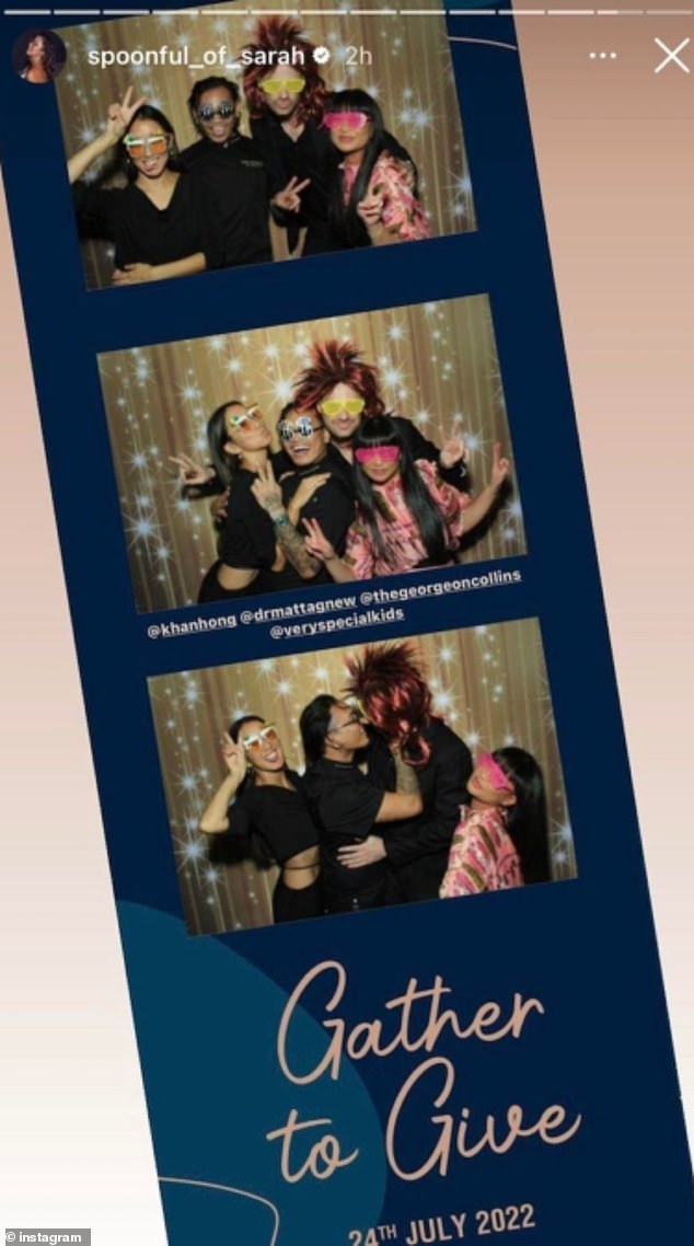 Matt and Khanh have been friends for some time.  In July 2022, the astrophysicist and former Masterchef Australia star played for the camera in a photo booth while attending a charity function.