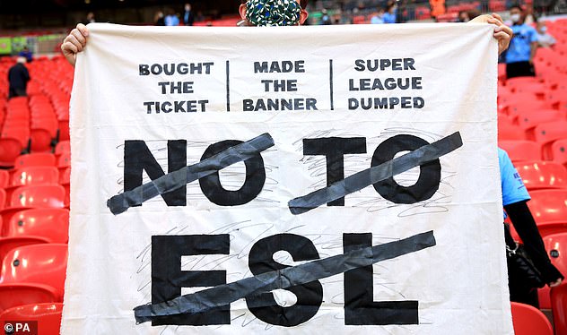 The Super League was hit hard last month when a court upheld UEFA over the league.