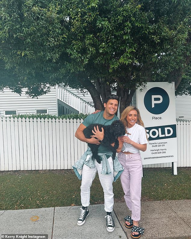 Also in July, the couple bought their first home together in Brisbane for an estimated value of $1.3 million.