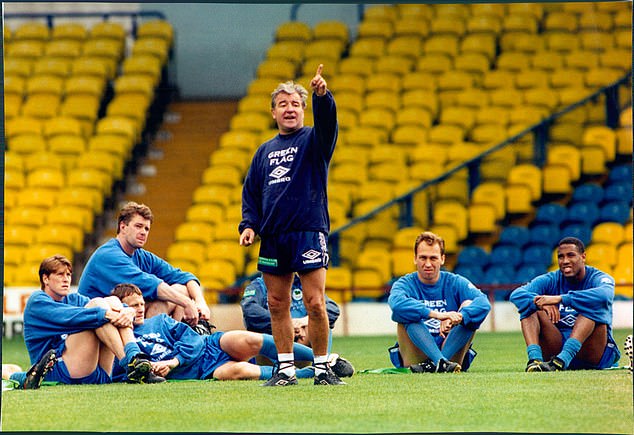 Venables lost just one of his 23 games in charge of the Three Lions between 1994 and 1996