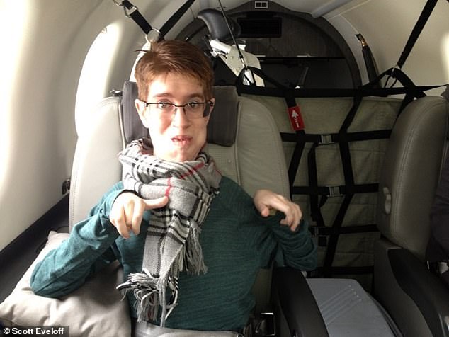 Not being able to fit his wheelchair on a commercial plane, we had to rent our own, but it was worth it