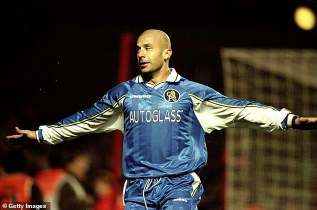 Vialli was a prolific striker for Sampdoria and Juventus in Italy, then Chelsea in England.