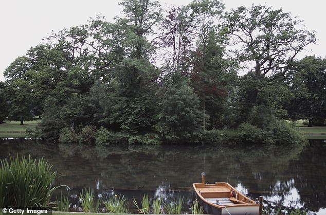 The island on the Althorp estate, Northamptonshire, where Diana, Princess of Wales, was buried.