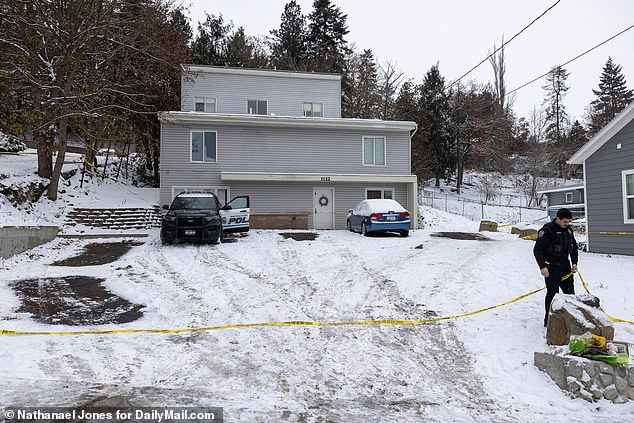 The house in Moscow, Idaho.  Explosive documents reveal how police were led to suspect