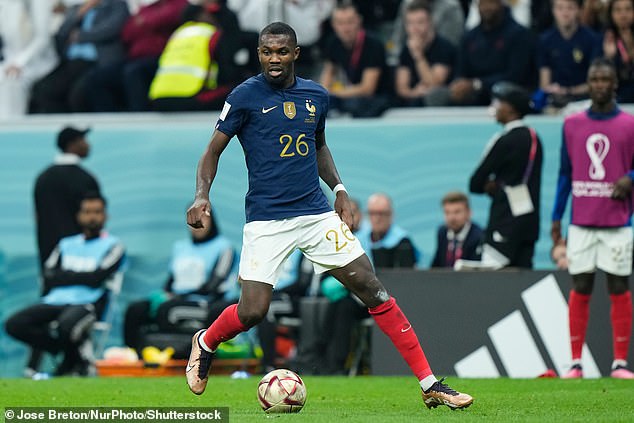 Thuram impressed as Didier Deschamps' France reached the World Cup final in Qatar