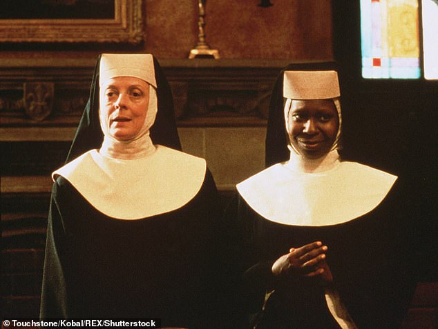 Onscreen: Whoopi and Maggie appeared in the original Sister act in 1992, and its subsequent sequel.