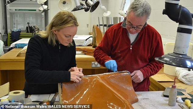 Museum workers disassembled the interiors and façade to store each item before putting it back together.