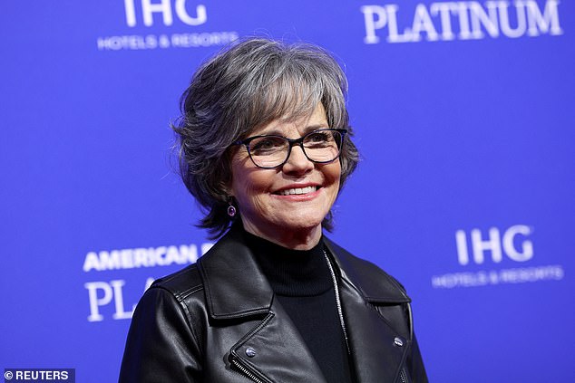 Field was at the festival ahead of a screening of his new comedy 80 for Brady, starring Hollywood legends Jane Fonda, Lily Tomlin and Rita Moreno.