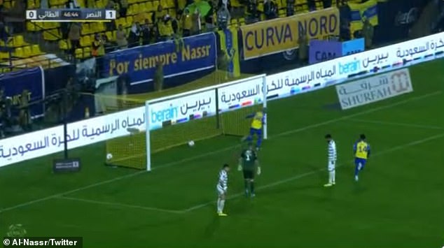 Video from Al-Nassr's Twitter account showed Talisca scoring his second at Mrsool Park