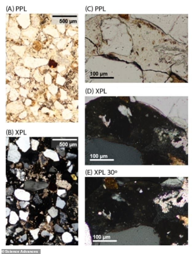 The researchers discovered the lime may actually help the concrete 'heal' itself when it cracks or breaks