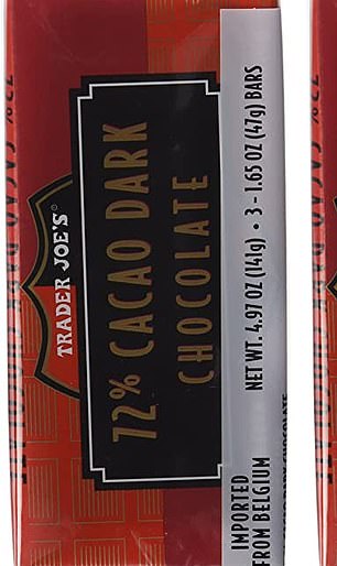 A Consumer Reports investigation found Trader Joe's 72% cocoa dark chocolate to be high in lead