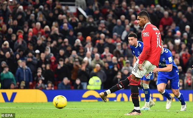 Rashford stepped up to coolly deflect his penalty to wrap up the home side's victory.