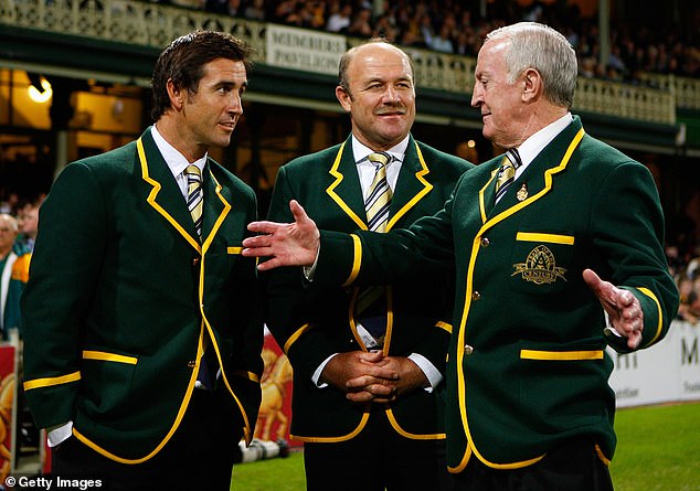 Of the list of 13 rugby league immortals, only three are still alive.  At 63, Lewis is the oldest, ahead of Mal Meninga (62) and Andrew Johns (photo left).