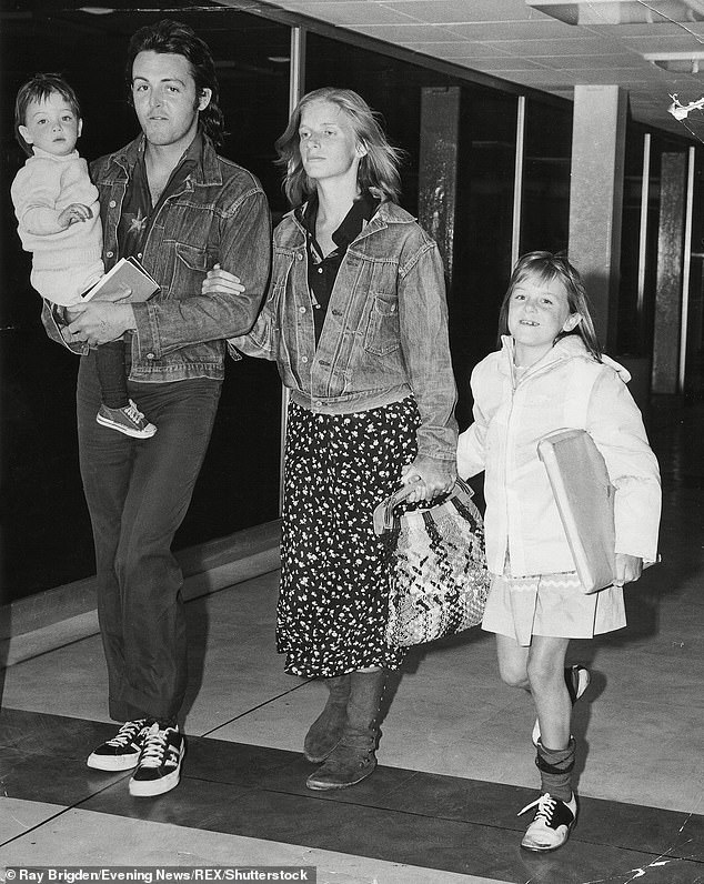 Family: Linda McCartney died of cancer at the age of 56 in 1998, when Mary was 28 (Mary in daddy Paul's arms with Linda and her sister Heather in 1971)