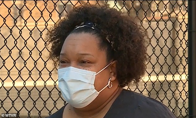 Shelia Jackson (pictured) enrolled her son in an after-school tennis program run by the Richmond Police Athletic League.