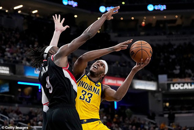 The Pacers have won seven of their last nine overall with a 108-99 victory over the Trailblazers.