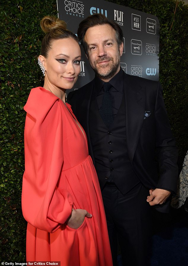 The ex: The actress shares her children with comedian Jason Sudeikis.  They were together for nine years before splitting in November 2020;  pictured 2020