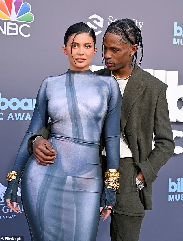 Longtime Article: Jenner and the autotune rapper have been dating on and off since Coachella 2017;  pictured 2022