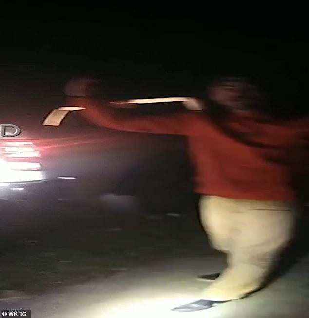 During a field sobriety test, when asked to walk in a straight line, he performed a backflip instead.