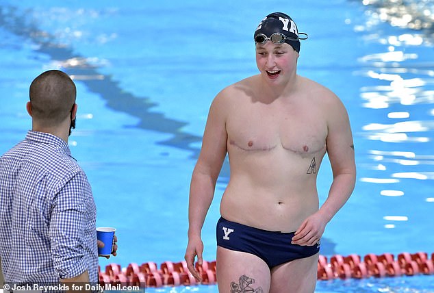 1673081281 27 Trans male swimmer Iszac Henig struggles to go head to head against