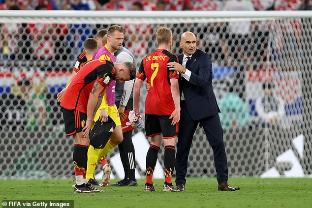 Martínez stepped down from his role as head coach of Belgium following their disappointing World Cup in Qatar.