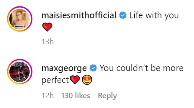 1673086775 218 Maisie Smith 21 cosies up to boyfriend Max George 34