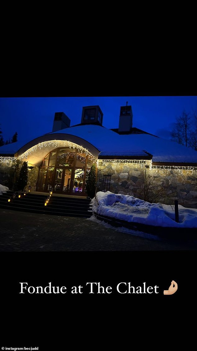 Cheese fondue at the fancy venue is on the menu for 36 CAD (39 AUD) per person