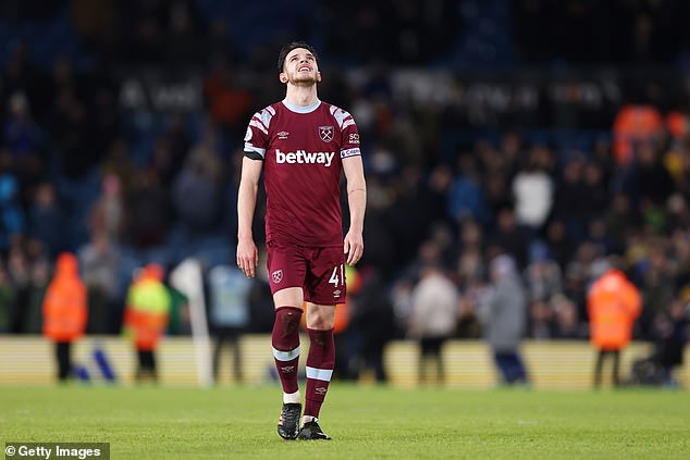 The Hammers are yet to win a game since returning to action after the World Cup break.