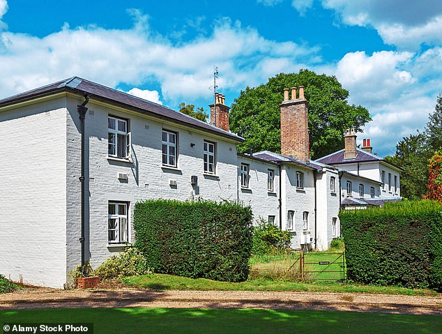 Harry and Meghan later exchanged their first home, Nott Cott, for the ten-bedroom Frogmore Cottage on the Queen's Windsor Estate.