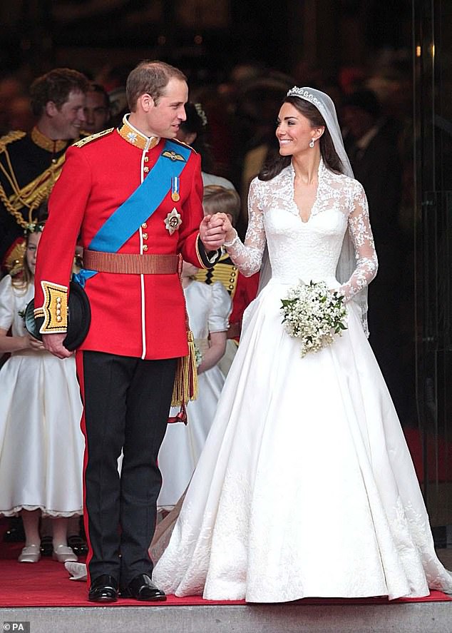 Prince William and his wife Kate on their wedding day on April 29, 2011. Prince Harry has sensationally claimed that, despite appearances, he was not the real best man on the big day.