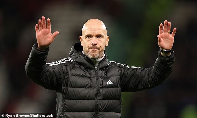 Ten Hag has started to turn around United's fortunes with the team in the top four.