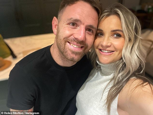 Separation: Helen split from ex-husband Richie Muler last year, just weeks after the birth of their third child and after a nine-year marriage together