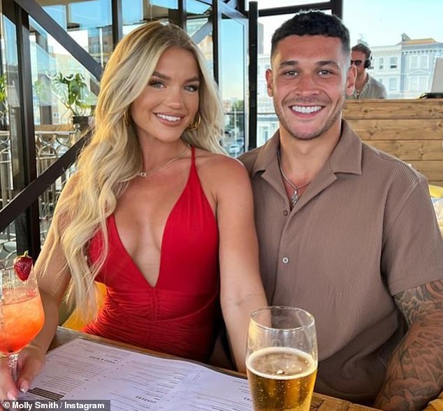 The happy couple: Despite their controversial start on the show, this winter the Love Island 2020 couple has gone from strength to strength, celebrating two years together